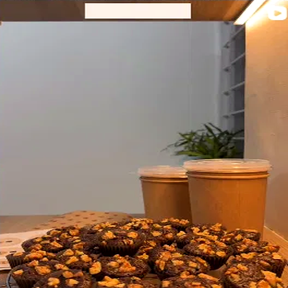 Freshly baked brownies from the Little Brownie Co. kitchen