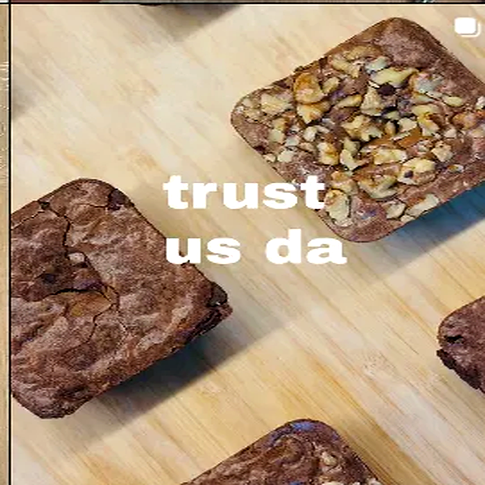 Freshly baked brownies from the Little Brownie Co. kitchen