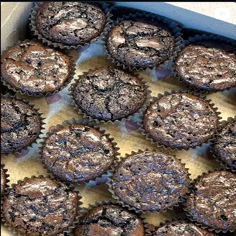 Freshly baked brownies from the Little Brownie Co. kitchen